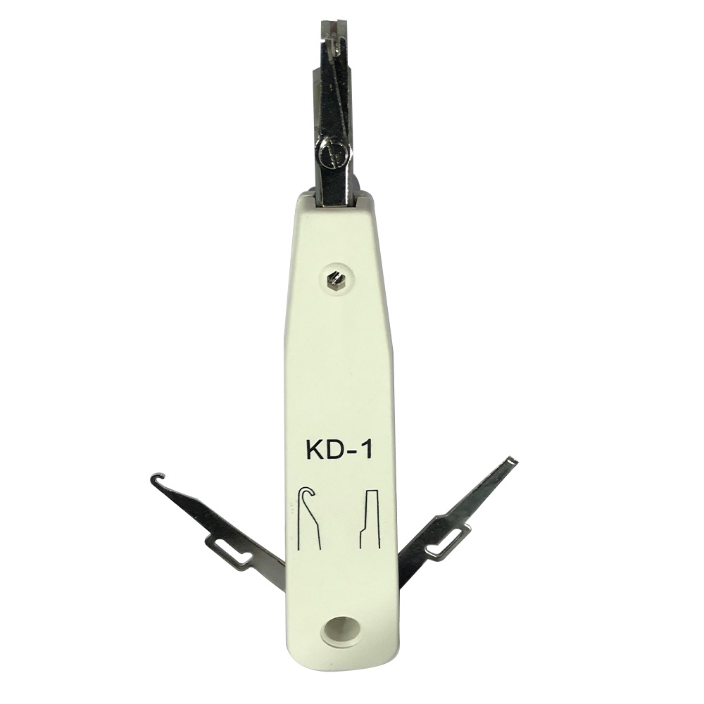 AMPCOM Dụng cụ đấm Krone Punch Down, Dụng cụ đa chức năng Krone KD-1 Loại IDC/Đầu nối mạng dây Cat5e và Đầu nối đấm đầu vào điện thoại