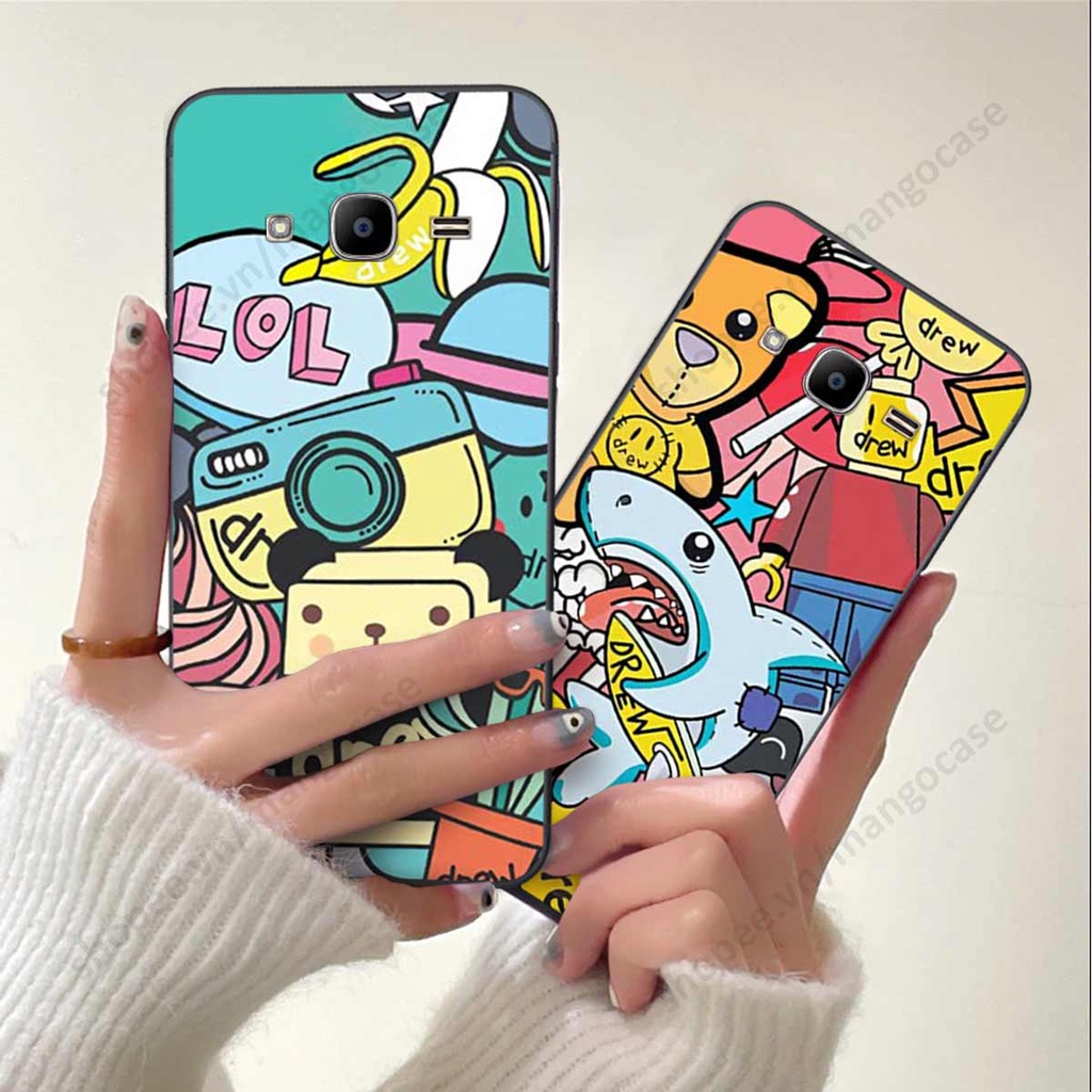 Ốp lưng điện thoại Samsung J2 Prime drew, kaws, bape cao cấp, vỏ ốp rẻ đẹp