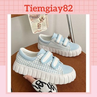 (Sẵn size 36) Giày sneaker quai dán phong cách độc đáo - VIDEO TỰ QUAY - Tiệm giày 82