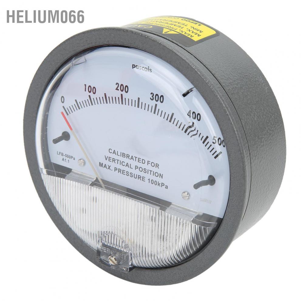 Mặt đồng hồ đo áp suất chênh lệch Độ chính xác cao 1 / 8in NPT nhôm cho điện tử Helium066