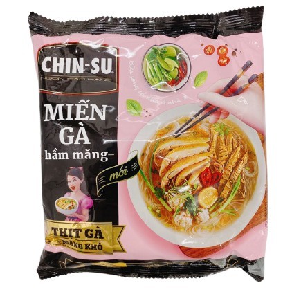 Phở Bò/ Miến Gà/ Bánh Đa Cua Chinsu Có Thịt Bò Nguyên Miếng 132g