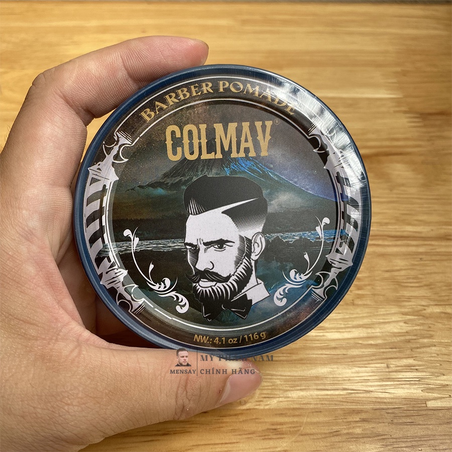 Sáp vuốt tóc Colmav Barber Pomade gốc dầu 100g - chính hãng 100% COLMAV