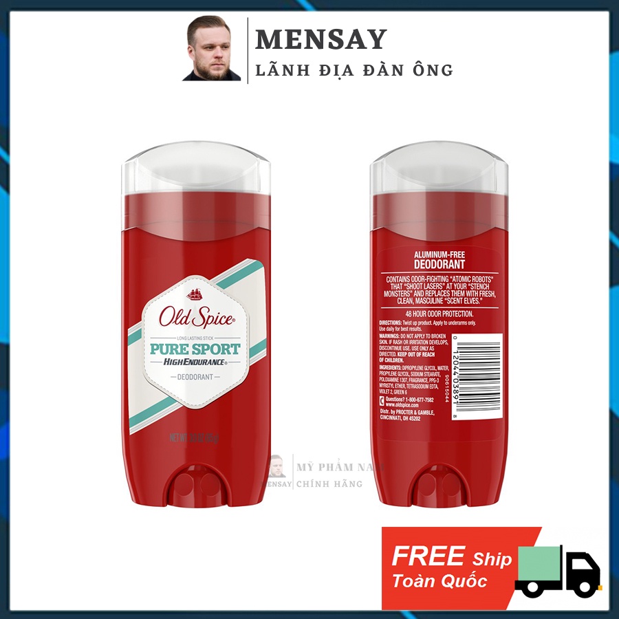 [Mã COSDAY - 50k đơn 250k] Lăn khử mùi cao cấp Old Spice - hàng nhập khẩu Mỹ