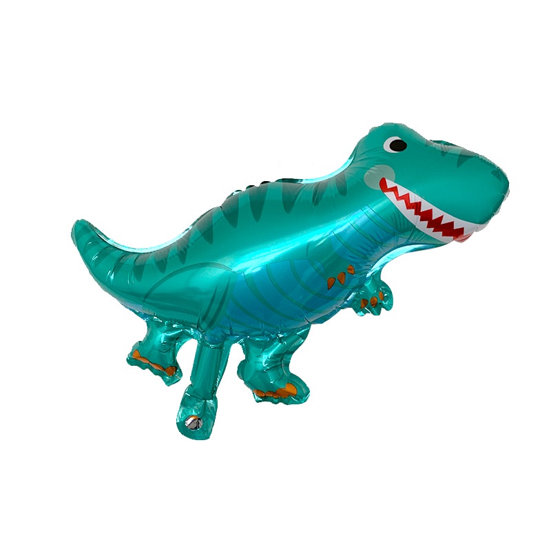 1 Bong Bóng Lá Nhôm Mini Hình Khủng Long Dùng Trang Trí Tiệc Sinh Nhật