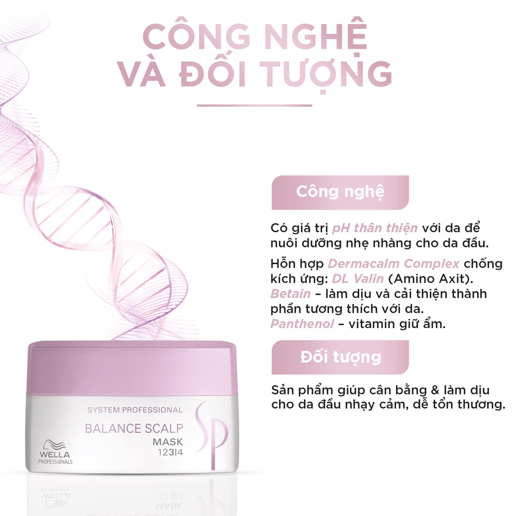 Dầu Hấp SP Balance Scalp Cho Da Đầu Nhạy Cảm, Giảm Gãy Rụng Và Cân Bằng Độ Ẩm Mask 200ml-400ml