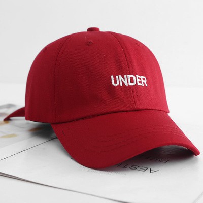Mũ lưỡi trai thêu chữ UNDER thể thao phong cách USA -LOPDOP OFFICAL
