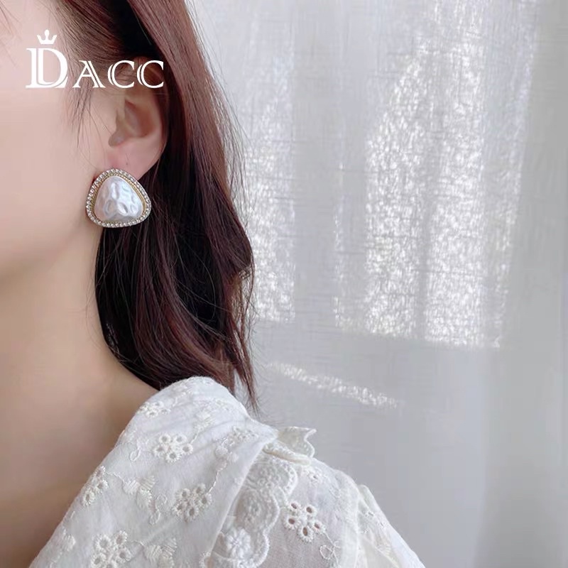 Hoa tai đính đá phong cách thanh lịch - Maben