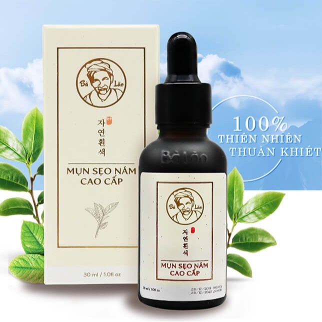 (chính hãng) - SERUM MỤN BÀ LÃO CAO CẤP - BÀ LÃO HỎA TỐC DA THƯỜNG | BigBuy360 - bigbuy360.vn