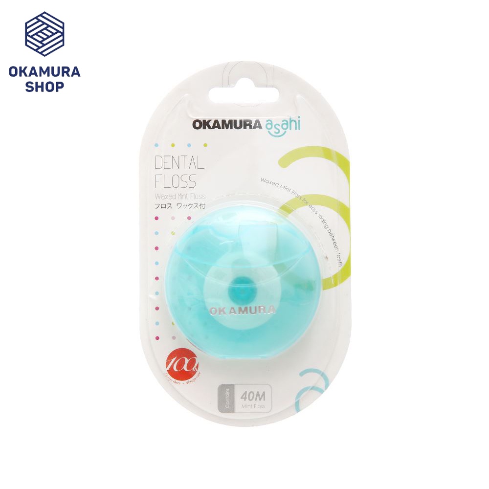 Okamura - Cuộn chỉ nha khoa chất lượng Nhật Bản (Cuộn 40m/45m)