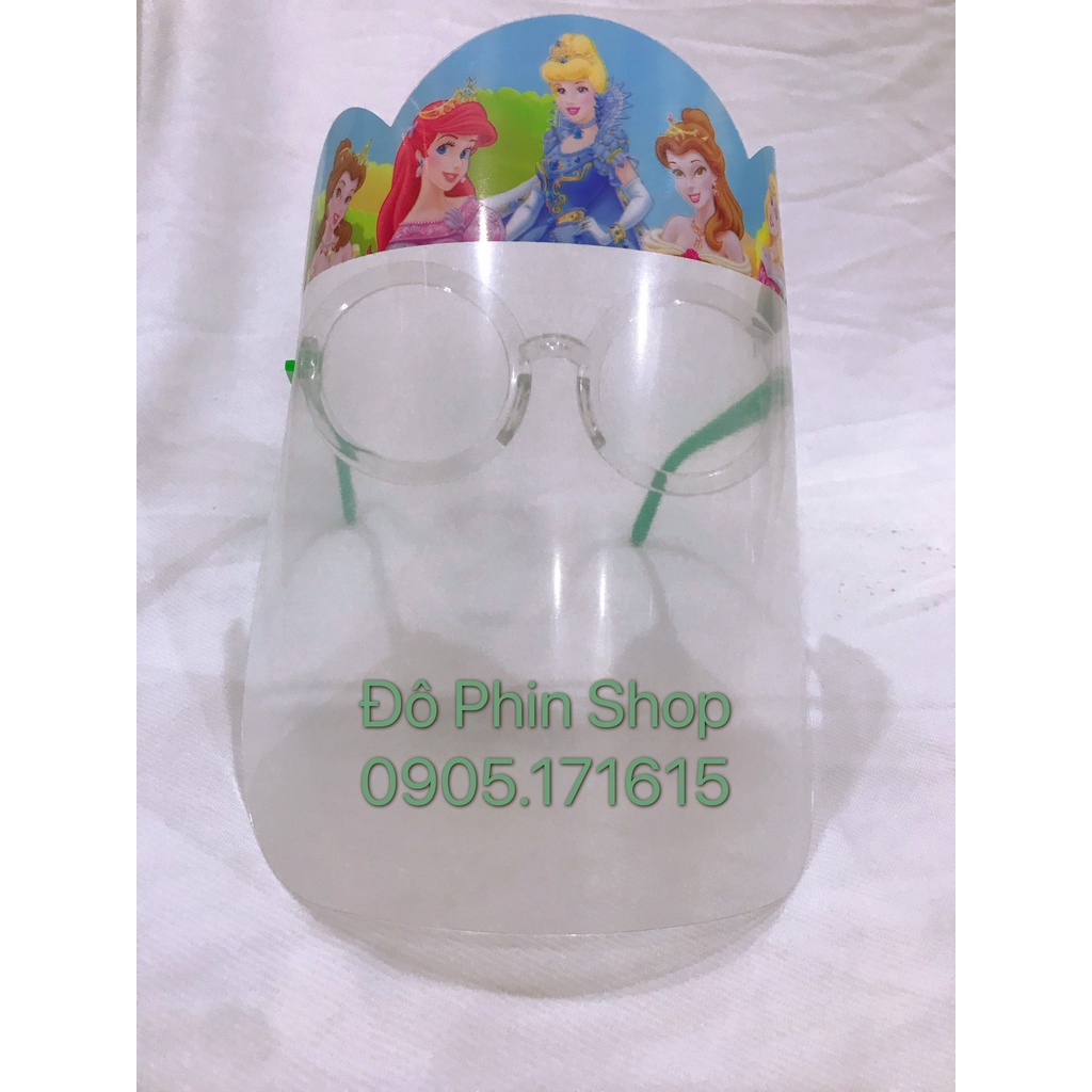 Kính kiếng chắn giọt bắn cho bé, hình in sắc sảo, màu sắc dễ thương, phù hợp trẻ từ 3 tuổi trở lên