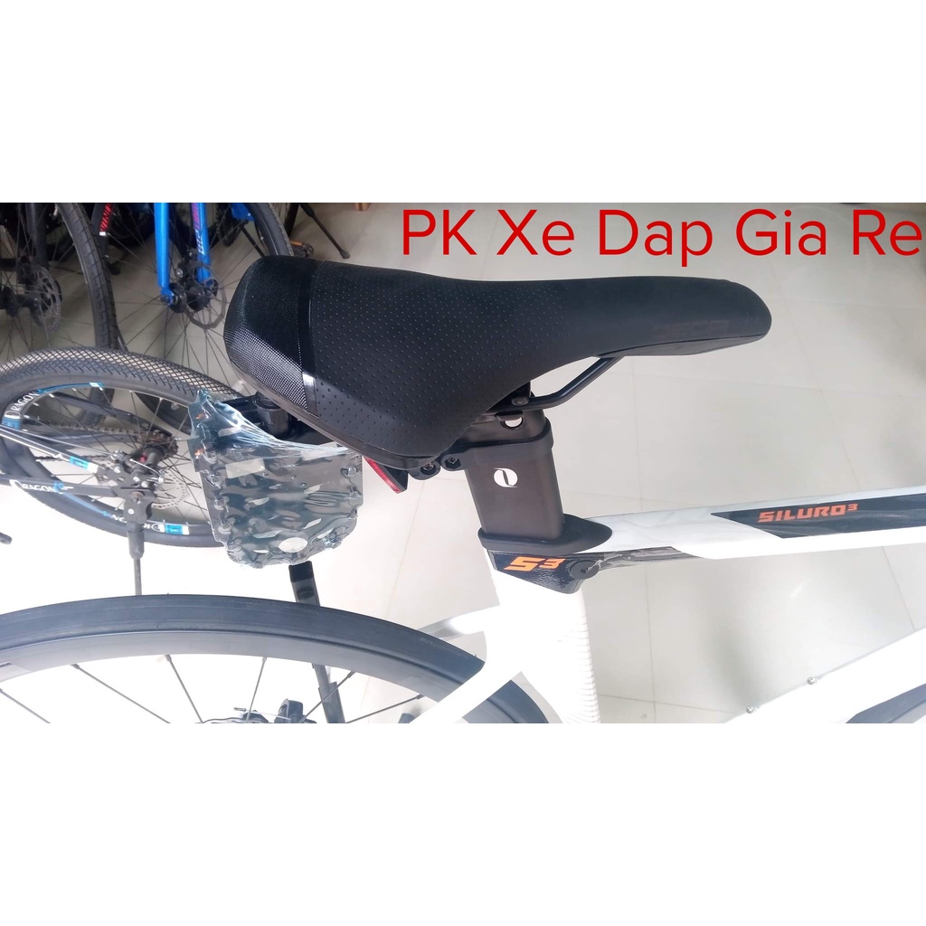 Xe đạp JAVA thương hiệu Ý Cao cấp, Xe đạp đua JAVA Siluro 3D phanh đĩa, Khung nhôm, phuộc cacbon, Tay đề lắc Decaf 18 tố
