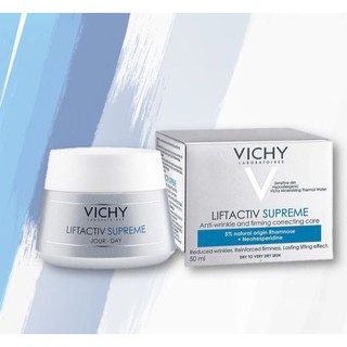 Vichy Kem dưỡng da ban ngày chống lão hóa, cung cấp năng lượng cho làn da rạng rỡ Liftactiv Supreme 50ml