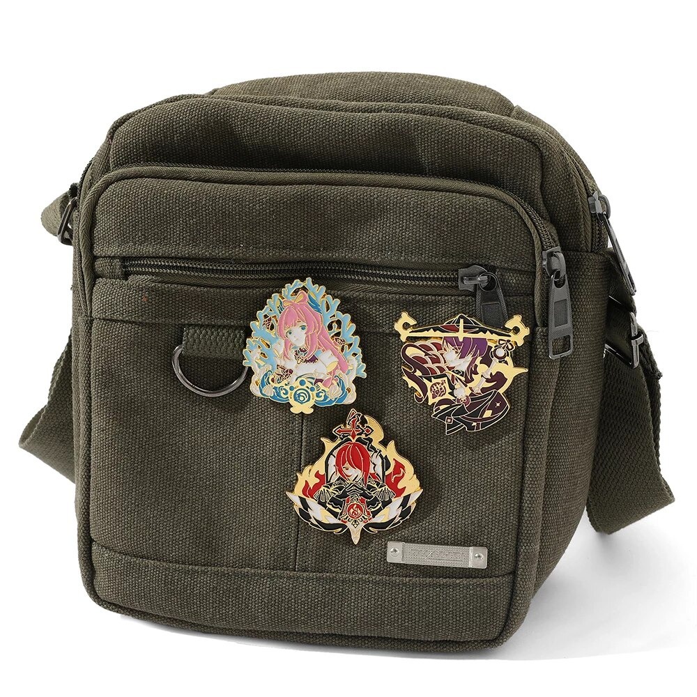 [50 MẪU] Pin cài áo nhân vật Genshin Impact Venti/ Xiao/ Keqing/ Zhongli/ Ganyu/ Yoimiya/ Kazuha/ Childe/ Aether - GC447