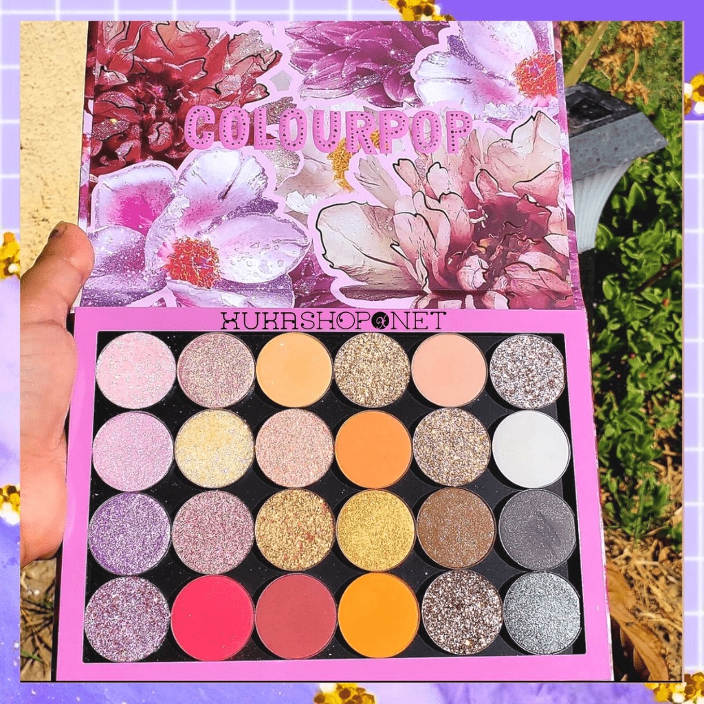 Phấn mắt Colourpop - Bảng phấn mắt 24 ô Colourpop Magic Hour Eyeshadow Palettes bền màu lâu trôi (50g)