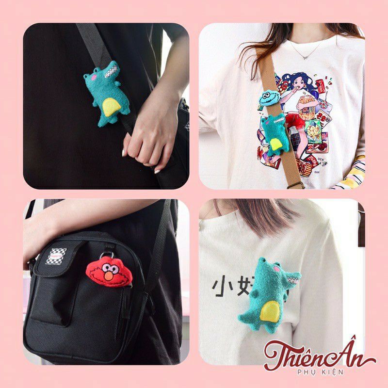 Huy Hiệu Trâm Pin Ghim Móc Cài Áo, Balo, Túi Tote giày hình Thú Bông Phong Cách Ulzzang Hàn Quốc Cute Dễ Thương DYJ