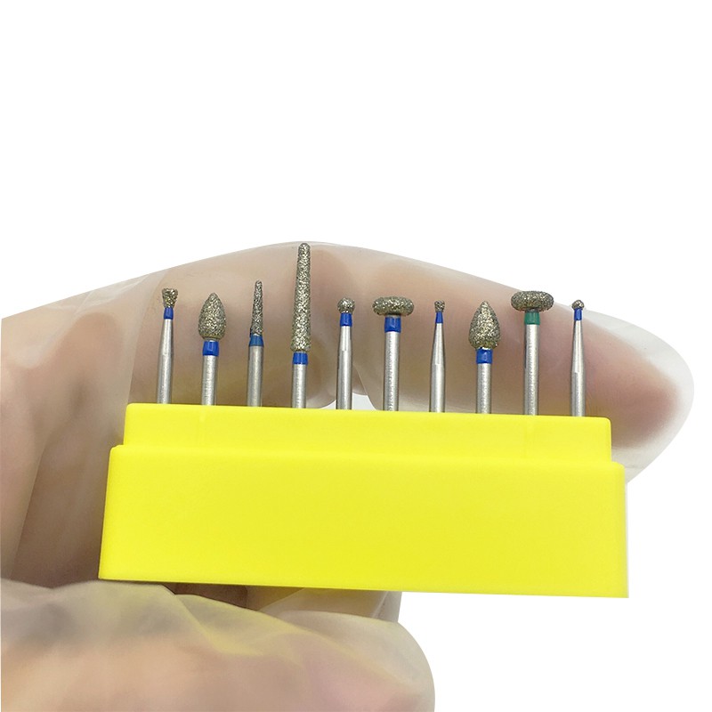 Set 10 mũi khoan nha khoa cầm tay đường kính 1.6mm tiện dụng