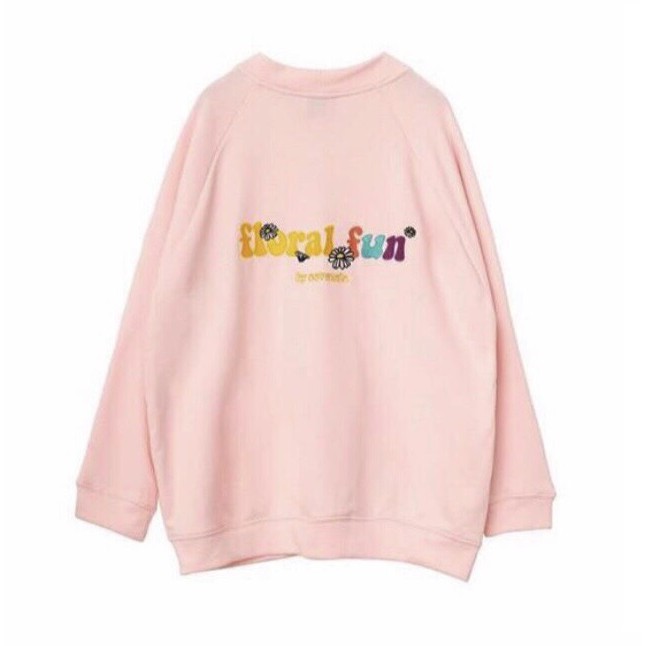 Áo Cardigan FLORAL FUN Thêu Hoa Ulzzang Unisex 1hitshop | BigBuy360 - bigbuy360.vn