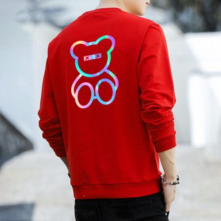 Áo Sweater Gấu XX Phản Quang,  Aó Nỉ Dài Tay Nam Nữ Cá Tính -  AS85