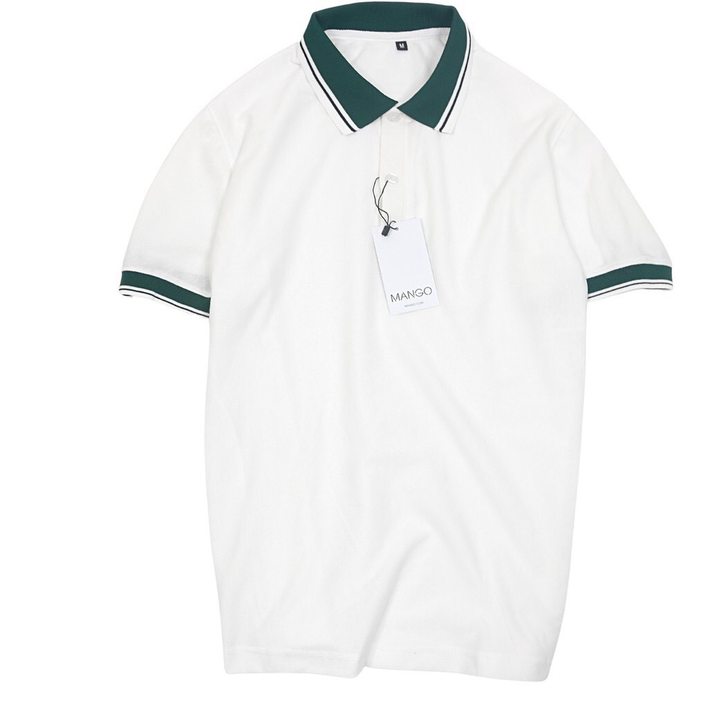 Áo Polo nam cổ bẻ phối màu vải cá sấu Cotton xuất xịn, chuẩn form, sang trọng, lịch lãm P02 - GRAMEN | BigBuy360 - bigbuy360.vn