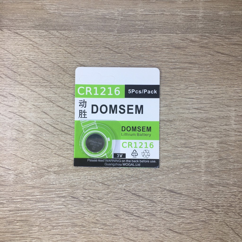 Pin vỉ Domsem CR1216 1216