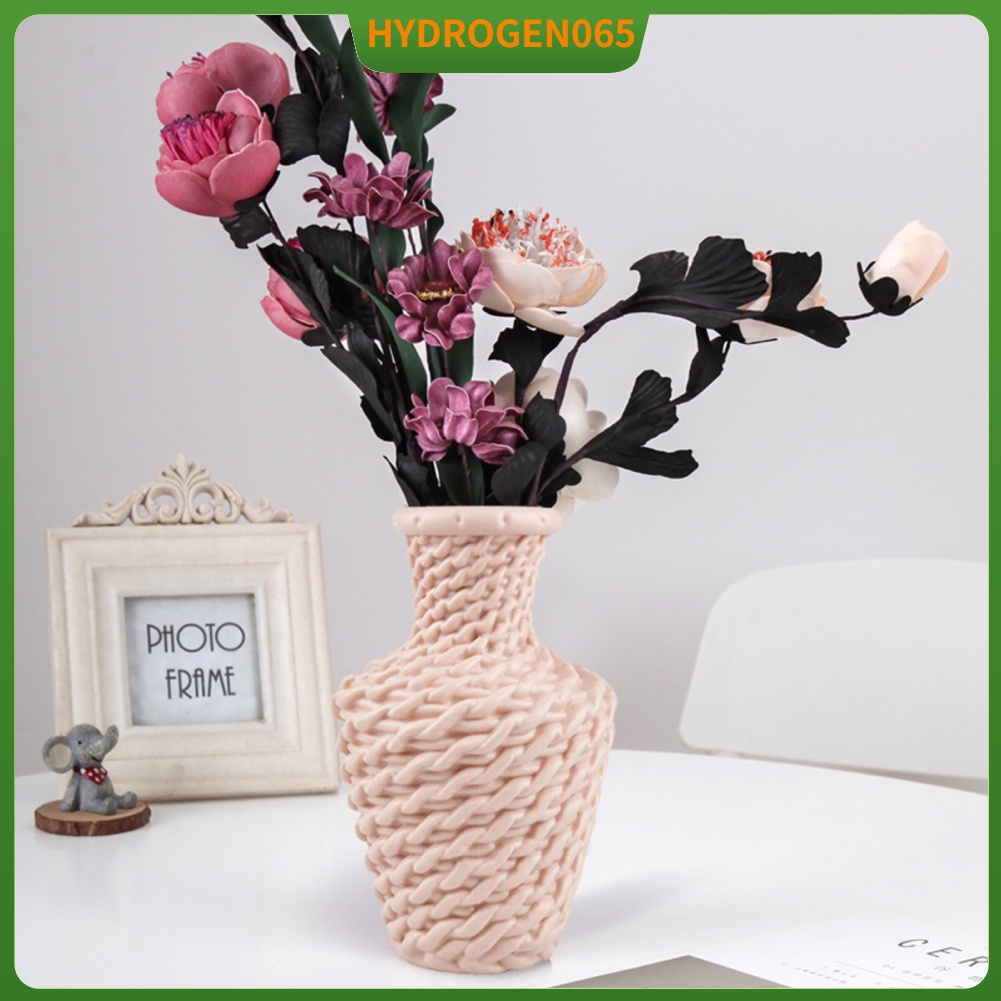 Bình hoa Phong cách Bắc Âu Trang trí bằng nhựa Giả mây khô Đồ đựng ướt Hydrogen065
