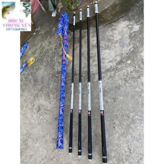 CẦN CÂU TAY GW YINGFENG Độ Cứng 5h Kích Cỡ 3m6 - 6m3 CACBON