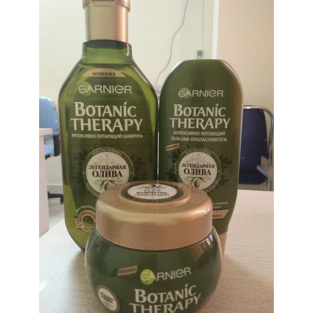 Combo gội- xả- ủ Garnier - Oliu