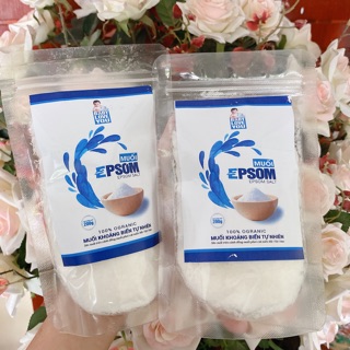 MUỐI EPSOM bao bì mới tiết kiệm 15% (muối trong, mịn)