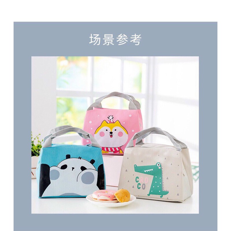 TÚI GIỮ NHIỆT MẪU MỚI TÚI ĐỰNG CƠM VĂN PHÒNG NHIỀU MÀU CỰC ĐẸP ( giao ngẫu nhiên)