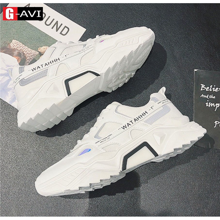 Giày nam phản quang Full box mẫu mới kiểu dáng trẻ trung, năng động cá tính-Avi 346 | BigBuy360 - bigbuy360.vn