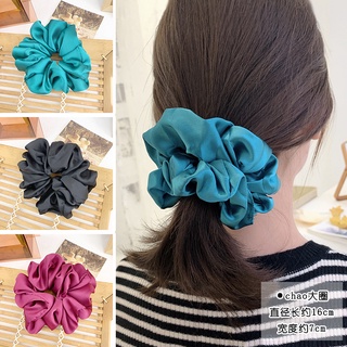 Cột tóc scrunchie lụa Bolobala Buộc tóc scrunchie chất liệu lụa bóng chống bẩn CT01