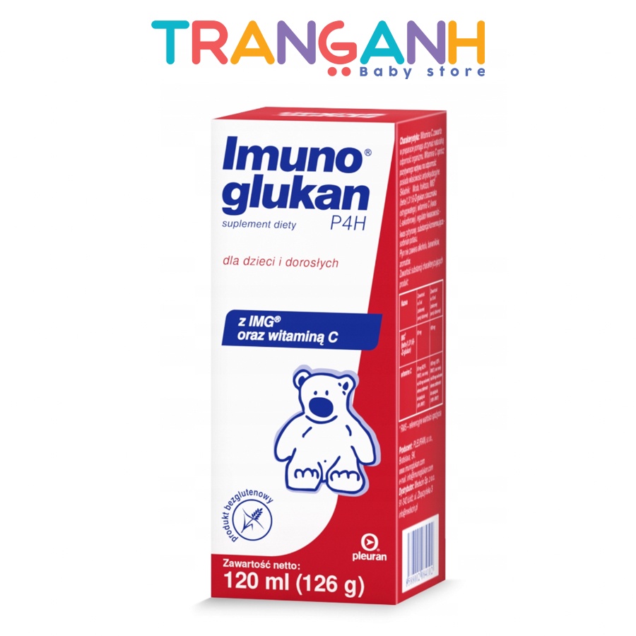 Siro tăng đề kháng Imuno Glukan 120ml