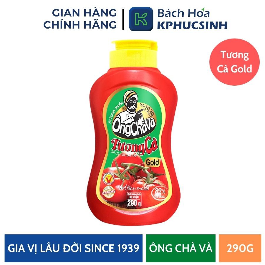 Tương cà Ông Chà Và Gold 290g KPHUCSINH - Hàng Chính Hãng