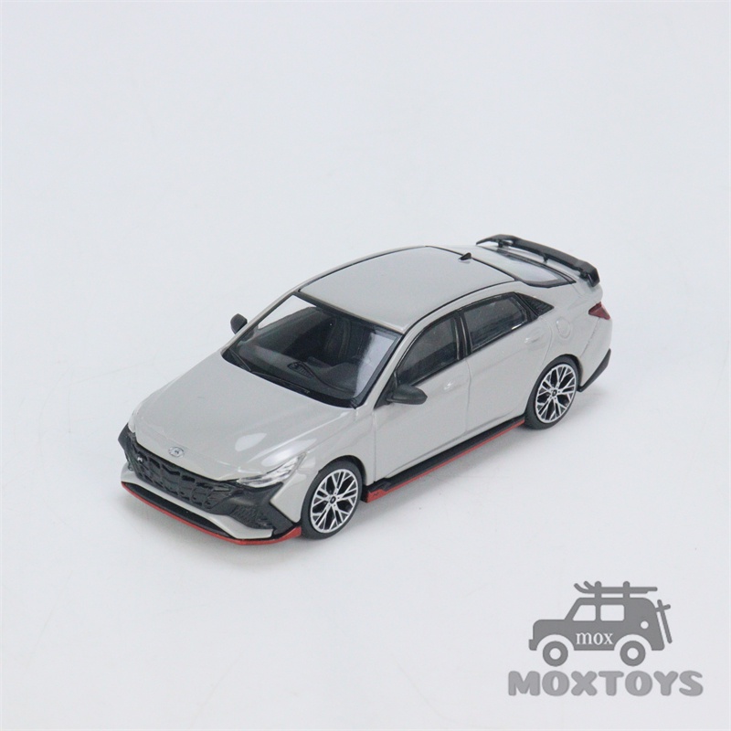 Mô Hình Xe Ô Tô Hyundai Elantra N Cyber Grey LHD Tỉ Lệ 1: 64