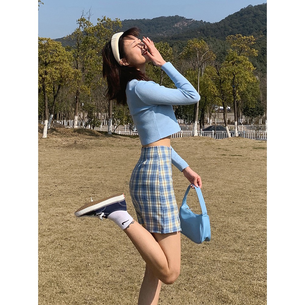 (ORDER) Chân váy dáng chữ A cạp cao kẻ sọc style Retro Mỹ nhiều màu HOT trend xuân hè 2020 (Phong cách mới 2020) | BigBuy360 - bigbuy360.vn