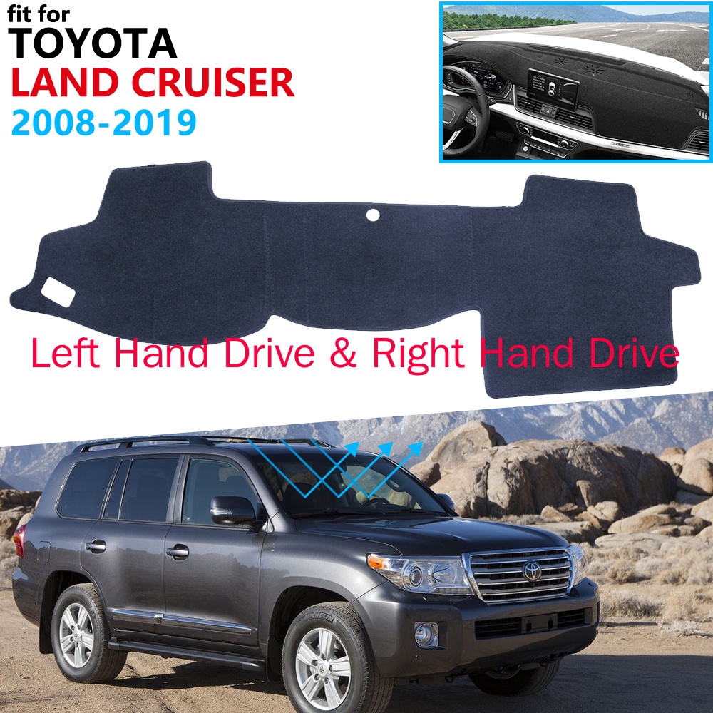 Tấm Lót Bảo Vệ Bảng Điều Khiển Xe Hơi Toyota Land Cruiser 200 J200 2008~2019