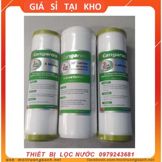 Chính hãng - bộ lõi lọc thô kangaroo ♥♥lõi lọc nước 123 kangaroo