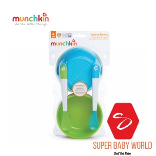 BỘ 4 BÁT CÓ NẮP + 2 THÌA MUNCHKIN