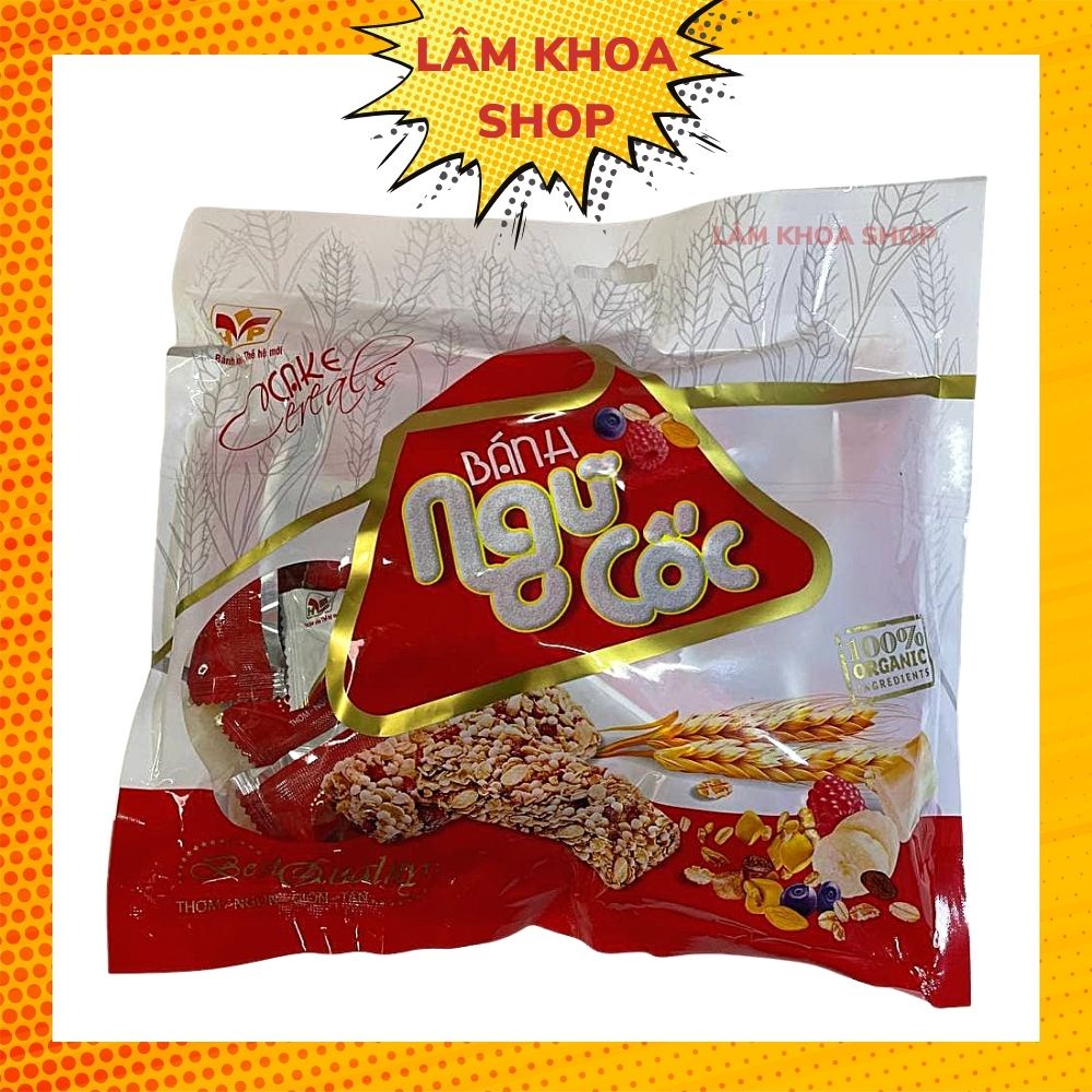 Bánh ngũ cốc ít đường 220g