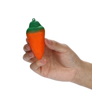 Squishy dẻo hình củ cà rốt dễ thương