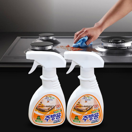 [Sạch] Xịt tẩy vệ sinh nhà bếp, nhà tắm, toilet, đa năng Sandokkaebi 300ml (nhập khẩu Hàn Quốc phân phối bởi Hando)