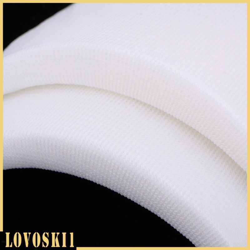 [LOVOSKI1]6 Pairs White Sponge Shoulder Pads for Women Men Unisex DIY