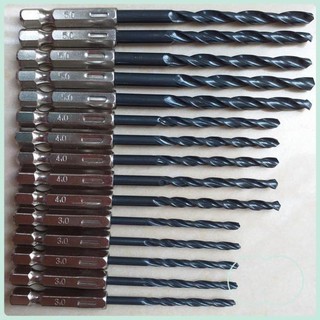 Bộ 15 mũi khoan sắt chuôi lục giác