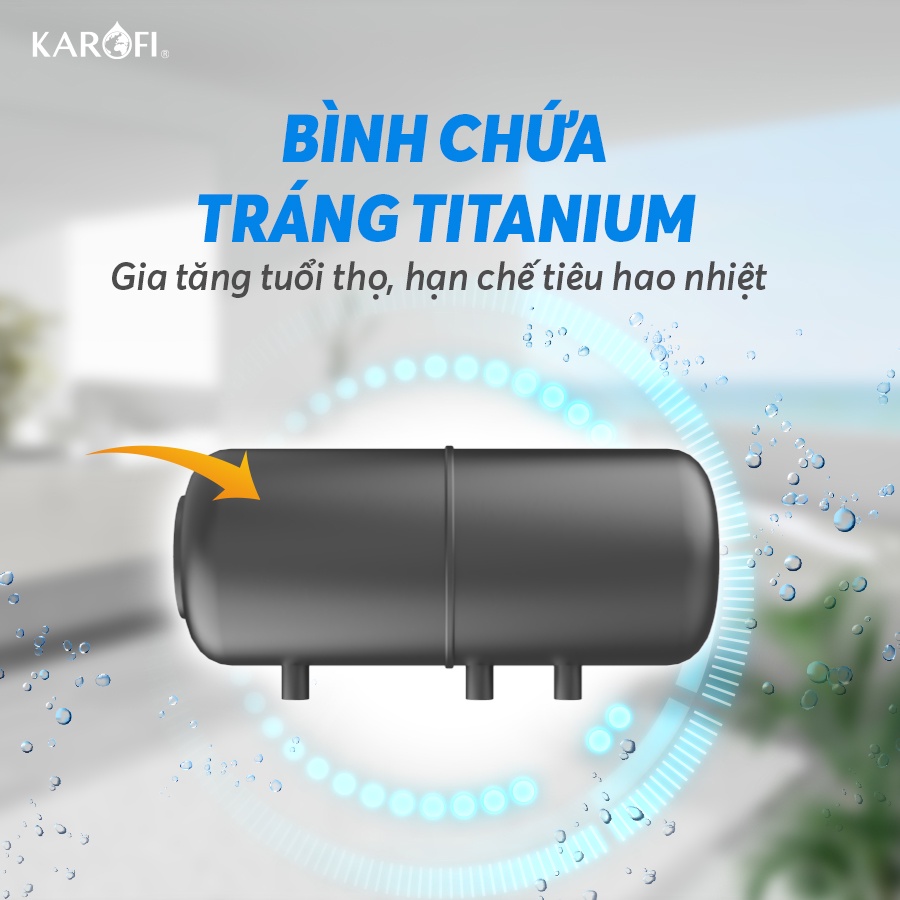BÌNH NÓNG LẠNH KAROFI KBO-R200