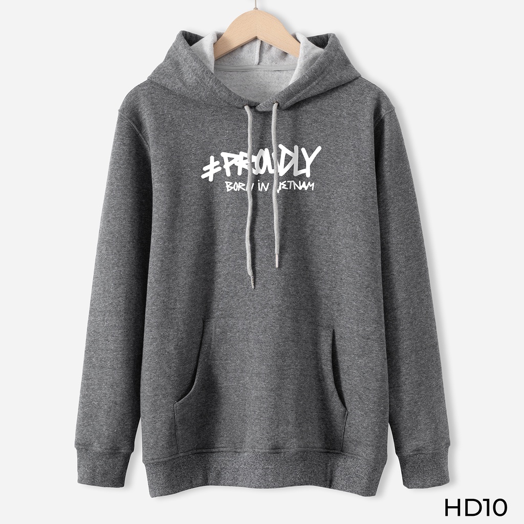 Áo Hoodie In Chữ Nhiều Màu Cao Cấp Năng Động Kiểu Dáng VICERO