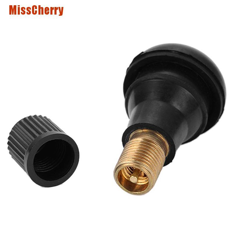 Bộ 4 Van Lốp Xe Máy Bằng Hợp Kim Cao Su Chống Dính Tr412