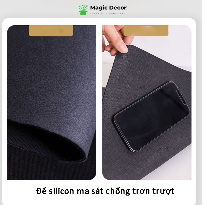 Thảm lau chùi chân nhà bếp tắm Silicon thấm nước chống trượt sang trọn siêu dày 60X40cm MUNTECH TL01