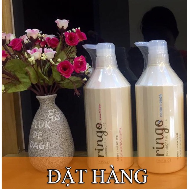 CẶP DẦU GỘI XẢ RINGO 750ML - CAO CẤP TỪ NHẬT BẢN