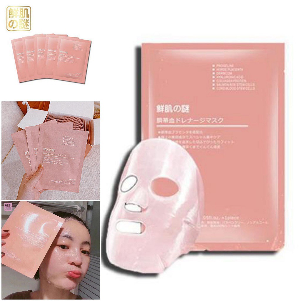 Mặt nạ nhau thai Nhật Bản Rwine Beauty Stem Cell Placenta Mask
