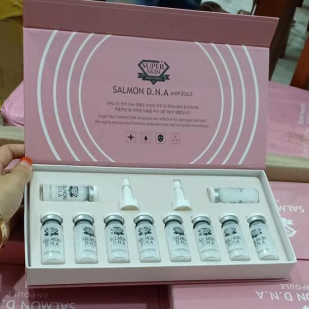 (1 Ống) [Chuẩn Hàn]Tế Bào Gốc Cá Hồi SUPER SKIN SALMON DNA Chính Hãng